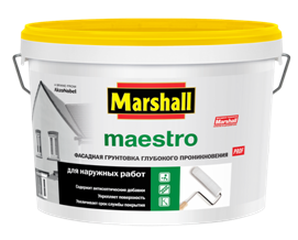 Marshall Maestro фасадная грунтовка глубокого проникновения